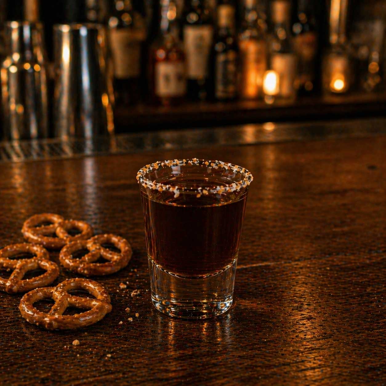 PRETZEL SHOT